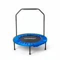 Produktbild: Trampolin Indoor-Trampolin Fitnesstrampolin Minitrampolin Haltestange 102 cm