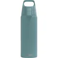 Produktbild: Sigg - Edelstahl Trinkflasche - Shield ONE Morning Blue - Für Kohlensäurehaltige Getränke Geeignet - Auslaufsicher - Federleicht - BPA-frei - Outdoor & Fitness - 0.75 L