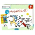 Produktbild: Mal-Set ab 3 J. Krickel Krakel 4 Mosaikbilder +10 Faber Jumbomarker Faserstifte
