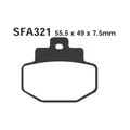 Produktbild: Bremsbeläge Paar EBC Sp SFA321HH Piaggio 125 Hexagon GTX 11 2000-2002