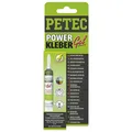 Produktbild: PETEC Power Kleber Gel 20g Universalklebstoff Transparent Metall Holz Plastik