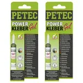 Produktbild: Petec 2x Power Kleber Gel 20g Sb-Karte