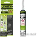Produktbild: 20g PETEC POWER KLEBER GEL UNIVERSAL SEKUNDENKLEBER BLITZSCHNELL KLEBSTOFF