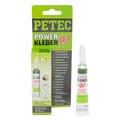 Produktbild: PETEC 93720 POWER Kleber GEL Sekundenkleber Universalkleber dickflüssig 20g