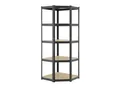 Produktbild: Juskys Lageregal Corner Basic 180 x 70 x 40-70 cm 875 kg 5 Böden Schwerlastregal Metall Grau