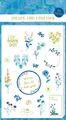 Produktbild: Stickerbogen mit 100 Stickern: All about blue