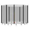 Produktbild: Sicherheitsnetz für 6 Netzstangen am Trampolin 396 - 400 cm - Netz (JS+EXD-M)