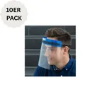 Produktbild: ABUS® Gesichtsvisier Schutzschild klar Anti-Beschlag verstellbar Visier 10ER