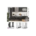 Produktbild: VICCO Herdumbauschrank 60 cm Anthrazit Küchenzeile Unterschrank Fame