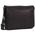 Produktbild: Leonhard Heyden Den Haag Messenger Leder 31 cm  schwarz