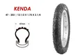 Produktbild: 12,5 Zoll KENDA 47-203 Fahrrad Kinder Wagen Roller Reifen 12.5x2 1/4 Tire Mantel