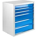 Produktbild: Schubladenschrank Mammut Schubladen Werkzeugschrank 6 Schubladen Ral7035 - Adb