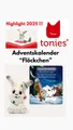 Produktbild: Tonie Flöckchen Adventskalender 2025 - Figur Weihnachten - NEU und OVP - !!!
