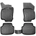 Produktbild: ELMASLINE 3D Gummimatten Set für VW Golf 6 Baujahr 2008-2014 | Extra hoher 5cm Rand