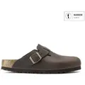 Produktbild: Birkenstock für Herren. 860133 Clogs aus Leder Boston Oiled (Schmale Passform) braun (41), Wohnung, Keine, Lässig