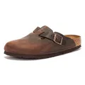 Produktbild: Birkenstock Classic Boston Leder 860133, Clogs, Braun (Habana 5326), 41 EU (7.5 UK)