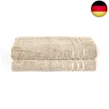 Produktbild: Komfortec 2er Saunatuch Set 80x200 cm aus 100% Baumwolle, XXL-Saunatücher,