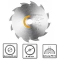 Produktbild: Festool Kreissägeblatt HW 160x1,8x20 PW12 Wood Rip Cut – Ideal für Holzschnitte