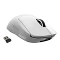 Produktbild: Logitech G PRO X SUPERLIGHT kabellose Gaming-Maus mit HERO 25K Sensor weiß