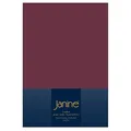 Produktbild: Janine Spannbettlaken Elastic-Jersey Baumwolle/Comfort Elastic 5002, Größe:200 x 200 cm, Farbe:Burgund 41