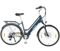Produktbild: smartEC E-Bike Trekkingrad E-Trekkingrad Trek-28D E-Bike 28 Zoll Blau, 7 Gang Shimano Tourney Schaltwerk, Kettenschaltung, Hinterrad-Nabenmotor, 468.00 Wh, (1 Paket, 6 tlg., Akku mit Ladegerät), Unterstützung 25 km/h Scheibenbremse 90km Reichweite Anfahrhilfe StVZO