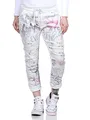 Produktbild: Damen Jogginghose Jogger Boy Friend im Vintage Look Sweatpants für Freizeit Sport und Fitness 1289 (Style 5)