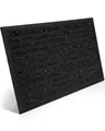 Produktbild: bomoe Fußmatte Fußmatte Außen AluGant, 40x60cm, Anthrazit, Höhe: 1 mm, rutschfest Rostfrei Fussabtreter Aussenbereich Outdoor-Fußmatte