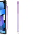 Produktbild: Delidigi Apple Pencil 2. Generation Hülle, Farbverlauf Silikon Case Schutzhülle Zubehör Kompatibel mit Apple Pencil 2. Gen, iPad Pro 11/12,9 Zoll (Lavendel)