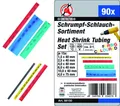 Produktbild: BGS Diy 88150 | SchrumpfschlauchSortiment | 90tlg. | farbig | Verhältnis 21 |...
