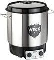 Produktbild: Weck WAT 25 Einkochautomat 1800 Watt mit Uhr, Edelstahl 18/10, 230 Volts, Metallic