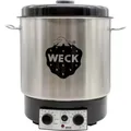 Produktbild: WECK WAT 25 Einkoch-/Heißgetränkeautomat Edelstahl, Schwarz