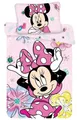 Produktbild: Disney Kinderbettwäsche Disney Minnie Maus Kinderbettwäsche 100 x 135 + 40 x 60 cm Baumwolle, Renforcé, 2 teilig, 100% Baumwolle