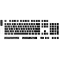 Produktbild: HyperX Pudding Keycaps 2 Full 112 PBT Key Set - Black (US Layout) 7G8K1AA (7G8K1AA)