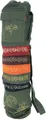 Produktbild: GURU SHOP Boho Yogamatten-Tasche, Batik Yogatasche aus Nepal - Grün, Unisex - Erwachsene, 70x23x13 cm