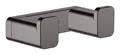 Produktbild: Hansgrohe AddStoris Handtuchhaken doppelt - Brushed Black Chrome - 41755340