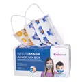 Produktbild: wellsamed wellsamask medizinischer Mundschutz Typ IIR Kinder CE EN14683 50 Stk