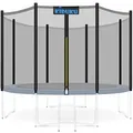 Produktbild: KIDUKU Trampolin Ersatznetz Sicherheitsnetz Trampolinersatznetz Ø 244 305 366 427 cm (366 cm - 8 Stangen)