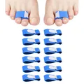 Produktbild: 12 Stück Hammerzehen Korrektoren,Hammerzehen Korrektur,Hammerzehenschienen,Gebrochene Zehenschiene,Zehenkorrektor,Zehenbandagen zur Korrektur von Hammerzehen,Gebrochenen Zehen Überlappenden Zehenn