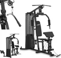 Produktbild: ArtSport Kraftstation ProfiGym 3000 - 14 Gewichte, 77 kg - Bizeps, Lattzug, Butterfly - Schwarz