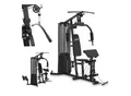Produktbild: ArtSport Kraftstation ProfiGym 3000 mit 14 Gewichten, 77 kg - Bizeps, Lattzug, Butterfly - Schwarz