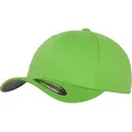 Produktbild: Flexfit® Wooly Combed Bacecap mit Flexband für eine optimale Passform, fresh green, XS/S
