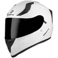 Produktbild: Bogotto H128 Solid Helm, weiss, Größe L für Männer