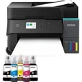 Produktbild: EcoTank ET-3950, Multifunktionsdrucker schwarz, Scan, Kopie, USB, LAN, WLAN, Duplex (Druck)