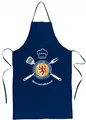 Produktbild: Eintracht Braunschweig Grillschürze - Mannschaftskoch - Kochschürze blau Schürze