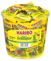 Produktbild: Haribo Kinderschnuller 100 Minibeutel Runddose 1000g