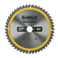 Produktbild: DEWALT 250 x 30 mm Kreissägeblatt (für den Einsatz auf Stationärsägen, nagelfest, 48 Zähne, Wechselzahngeometrie, 10° Zahnwinkel, 3 mm Schnittbreite), DT1957-QZ