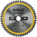 Produktbild: DeWALT Bau-Kreissägeblatt stationär, Ø 250 mm, Bohrung 30 mm, Z48 WZ