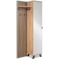 Produktbild: Homestyle4u Garderobe Flurgarderobe mit Spiegel Flurmöbel Garderobenpaneel