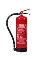 Produktbild: Gloria Feuerlöscher SD6E, Löschleistung 21 A/113 B, Spritzdauer 11 s, Aluminium, rot 671675