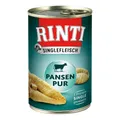 Produktbild: Rinti Singlefleisch Pansen pur 24x400g Nassfutter Sparpack 9,6kg getreidefrei